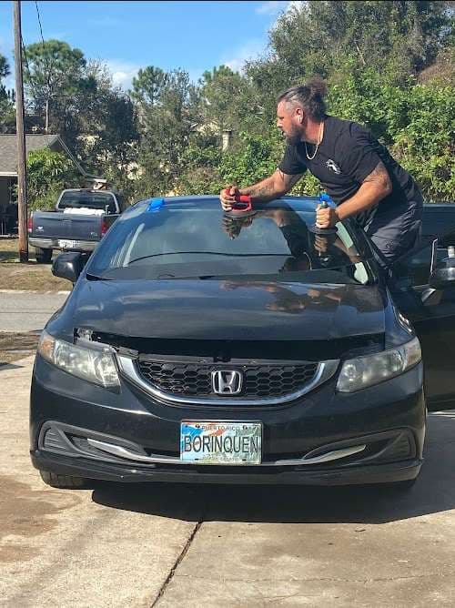 Image of Orange Blossom Auto Glass