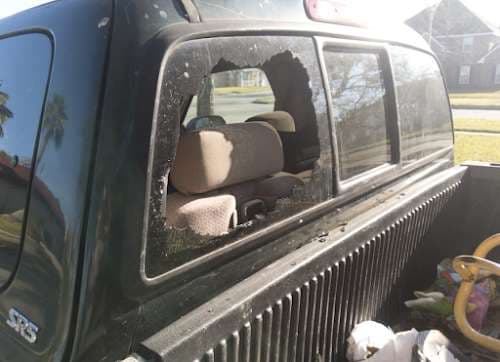 Image of Fleur De Lis Mobile Auto Glass