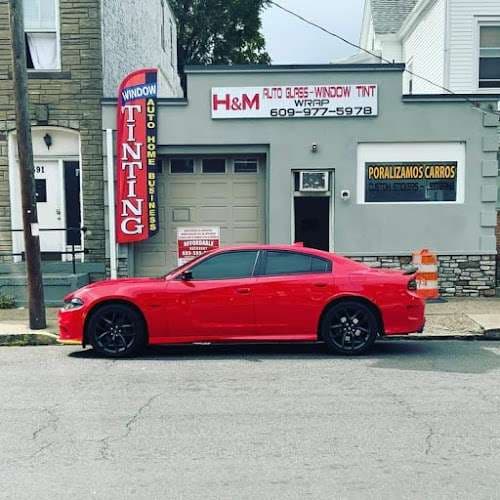 Image of H&M Auto glass, Window tint, Truck lettering